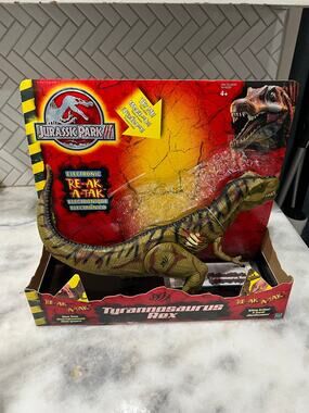 Jurassic Park III Electronic Re-Ak A-Tak Tyrannosaurus Rex T-Rex Hasbro 2001 New